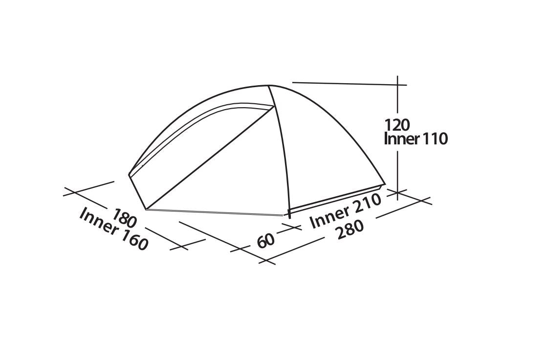 Oase Outdoors Easy Camp Meteor 300 Tent