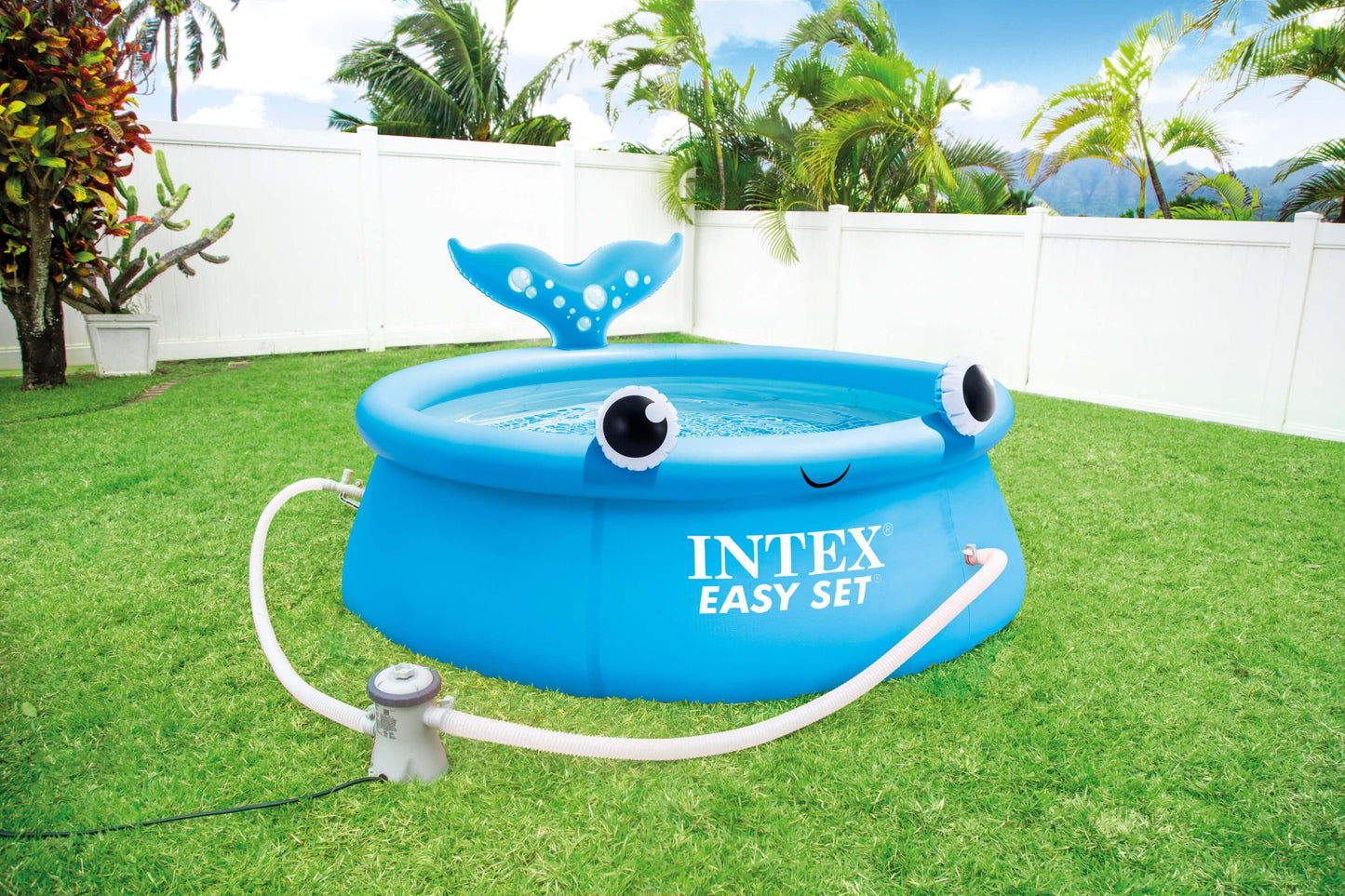 Huismerk Intex Jolly Whale Easy Set Zwembad 183 X 51 Cm