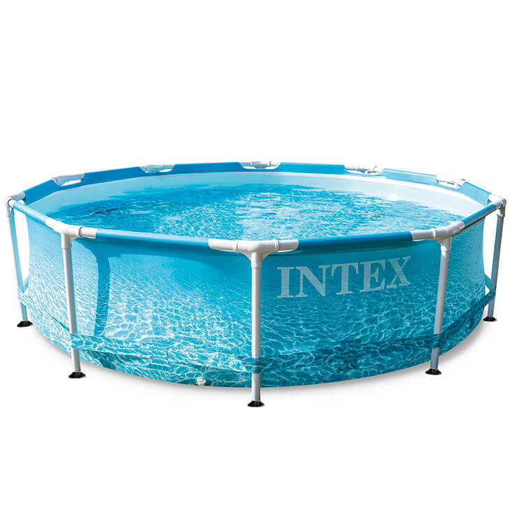 Intex Beachside Metal Frame Zwembad 305 X 76 Cm - Met Filterpomp