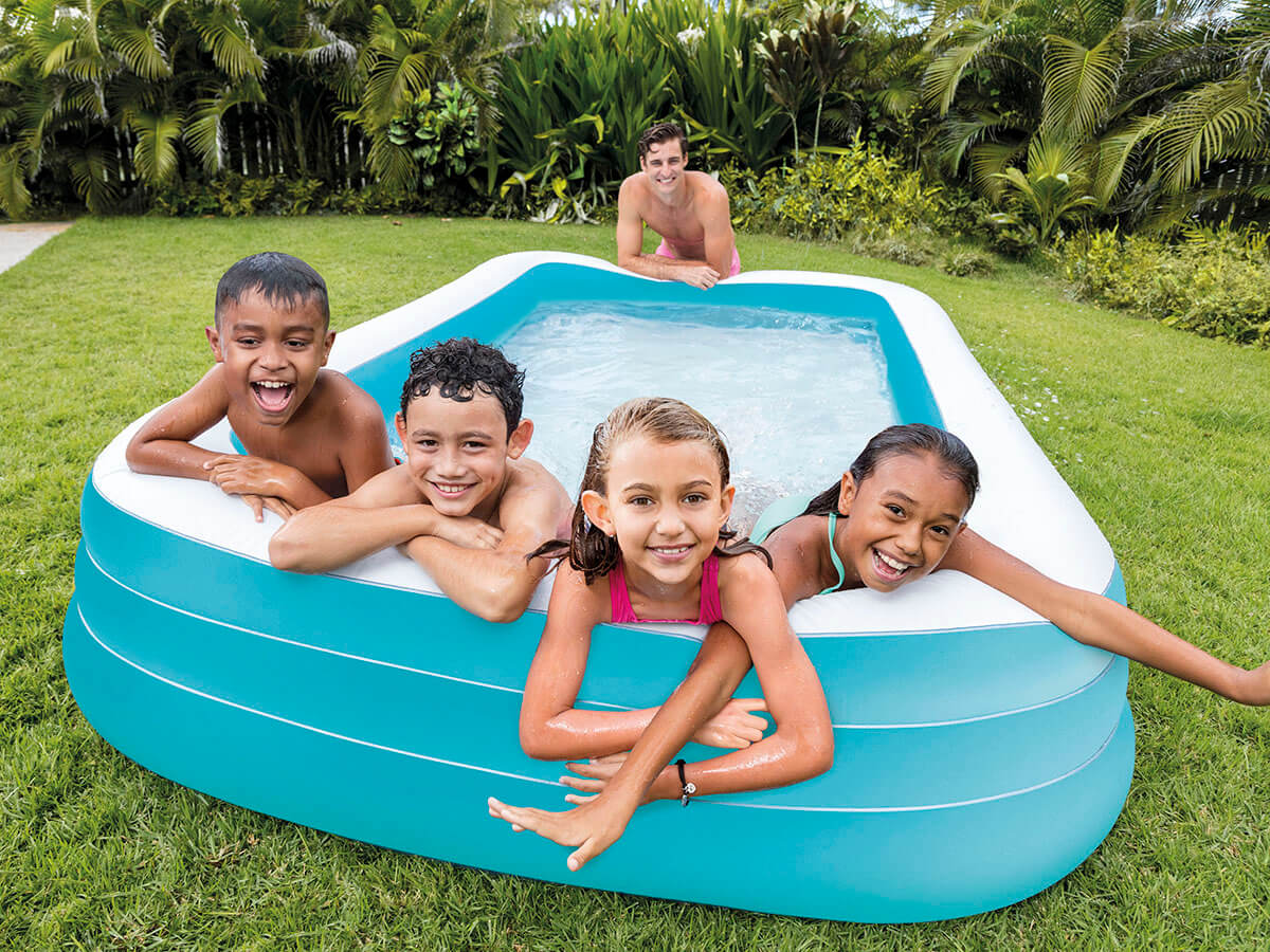 Intex Opblaasbaar Zwembad Family Pool - Blauw