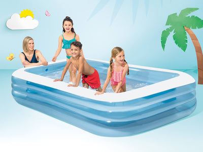 Intex Opblaasbaar Zwembad Family Pool - Blauw