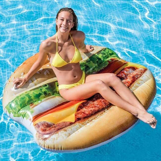 Intex Hamburger Luchtbed