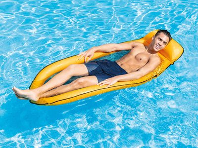 Huismerk Intex Waterhangmat-Geel