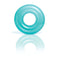 Intex Transparant Gekleurde Zwemband-Blauw