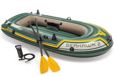 Intex Seahawk 2 Set - Tweepersoons Opblaasboot