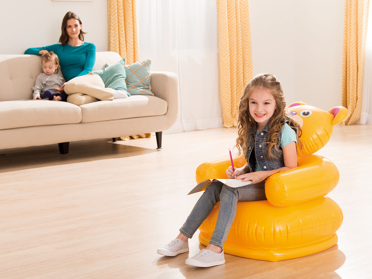 Intex Kinderstoel Happy Animal-Geel