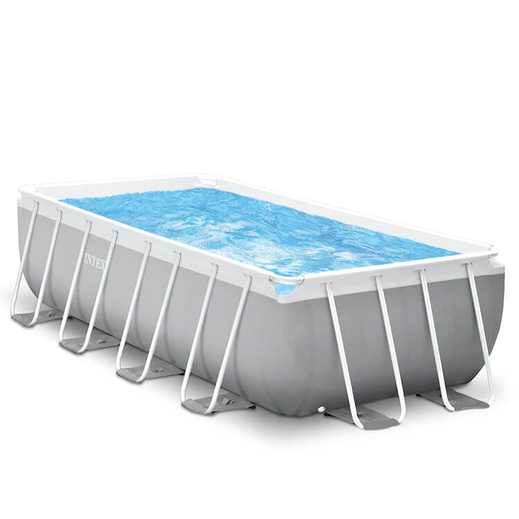 Intex Prism Frame Zwembad 488 X 244 X 107 Cm - Rechthoekig Opzetzwembad