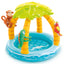 Intex Tropical Island babyzwembad met dakje voor schaduw en bescherming.