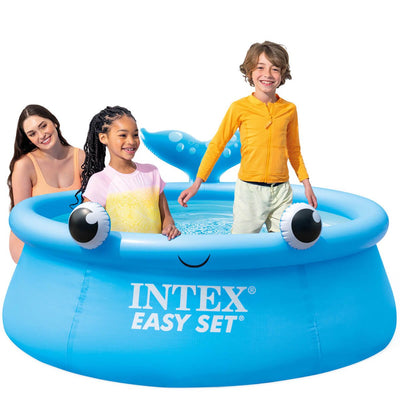 Huismerk Intex Jolly Whale Easy Set Zwembad 183 X 51 Cm