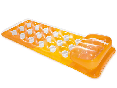 Intex Luchtbed 18-Pocket - Oranje