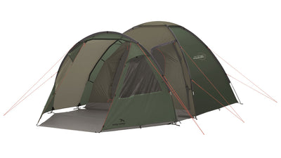 Afbeelding met technische details en afmetingen van de Easy Camp Eclipse 500 Rustic Green tent