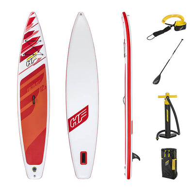 Lang & gestroomlijnd SUP board, ideaal voor lange afstanden en toertochten.