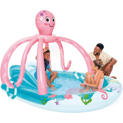 Intex octopus zwembadje voor de kleintjes roze