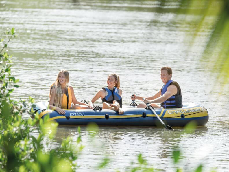 Intex Challenger 3 Set - Met Peddels En Pomp