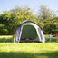 Eenvoudig opzetten van de Coleman Darwin 2+ tent met glasfiber stokken.