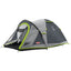 Compacte pakmaat van de Coleman Darwin 3+ tent, eenvoudig mee te nemen op reis.
