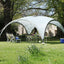UV-Guard bescherming op de Coleman Event Shelter L tegen zon en hitte.