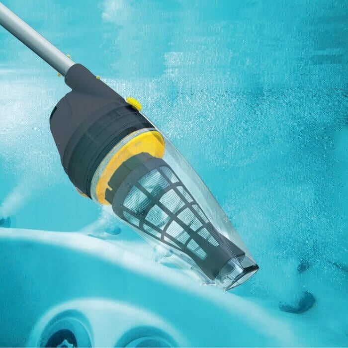 Accessoires van de Comfortpool G7 zwembadstofzuiger, inclusief zuigmond en filterbak