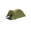 Meshdeur van de Easy Camp Setesdal 2 Tent open voor ventilatie en bescherming tegen insecten.