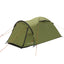 Zijkant van de Easy Camp Setesdal 2 Tent, weersbestendig en met afgedekte ventilatieopeningen.