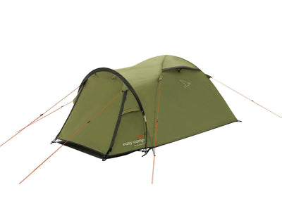Zijkant van de Easy Camp Setesdal 2 Tent, weersbestendig en met afgedekte ventilatieopeningen.