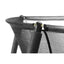Detail van het gegalvaniseerde stalen frame van de Salta Comfort Edition trampoline 183 cm met zwarte coating