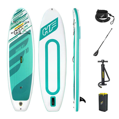 Complete SUP set van Hydro Force Huaka'i inclusief peddel, pomp en rugzak.
