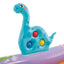 Gooi de ballen door de dino-ringen in het Intex Dino waterpark, wie scoort de meeste punten?
