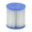 Kleine Intex filtercartridge type H voor schoon en helder zwembadwater, geschikt voor 1.250 liter/uur filterpompen.