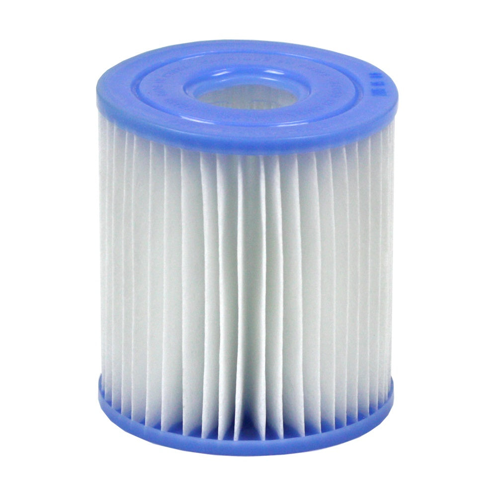 Kleine Intex filtercartridge type H voor schoon en helder zwembadwater, geschikt voor 1.250 liter/uur filterpompen.