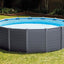  Groot Intex opzetzwembad met zandfilterpomp en stevige constructie, ideaal voor in de tuin.