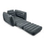 Comfortabele opblaasbare relaxstoel van Intex met slaapfunctie en een stijlvol design.