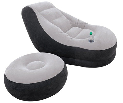 Opblaasbare Intex Ultra Lounge stoel met ingebouwde bekerhouder voor extra gemak