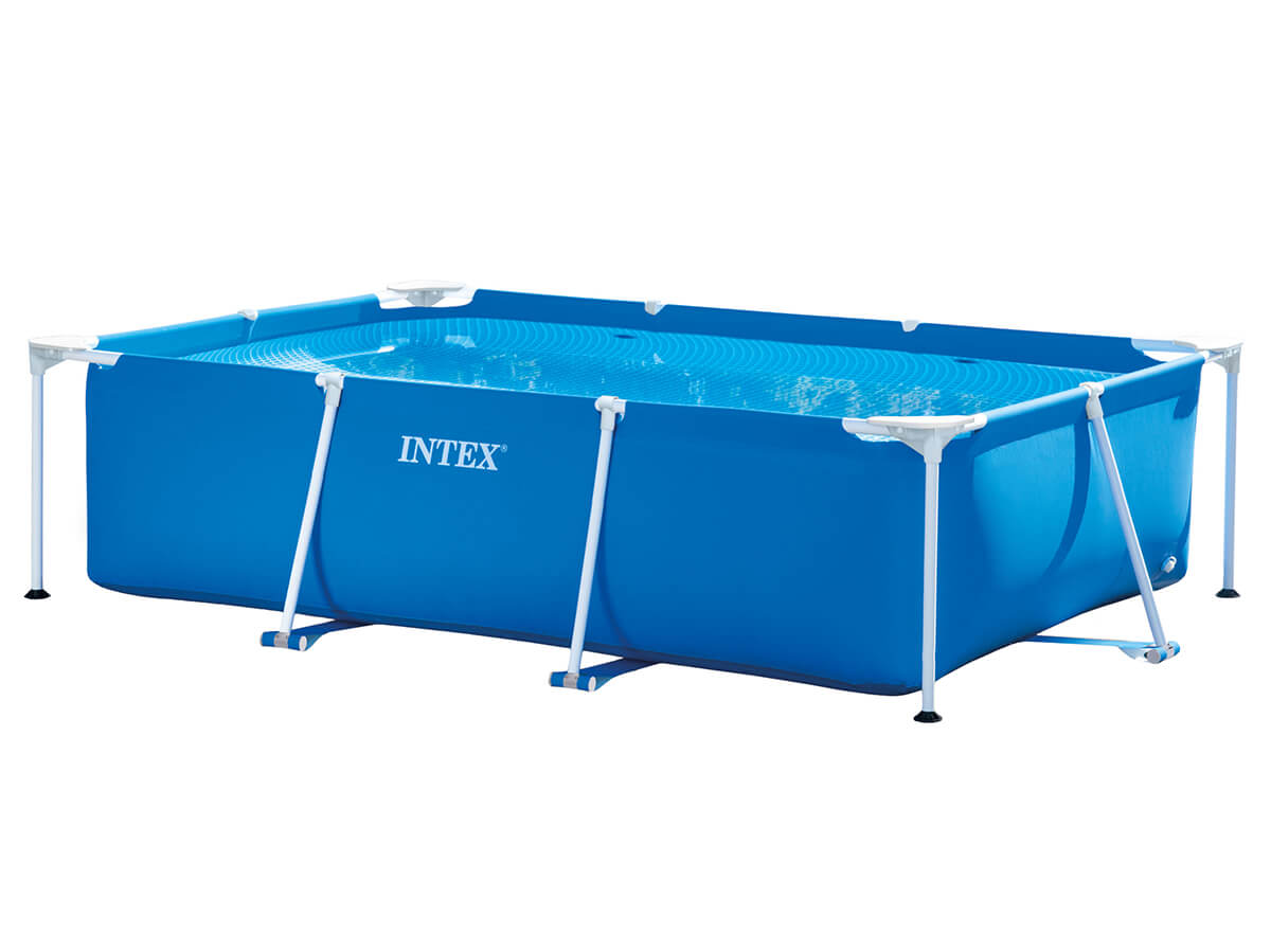 Sterk metalen frame van het Intex opzetzwembad 300 x 200 cm
