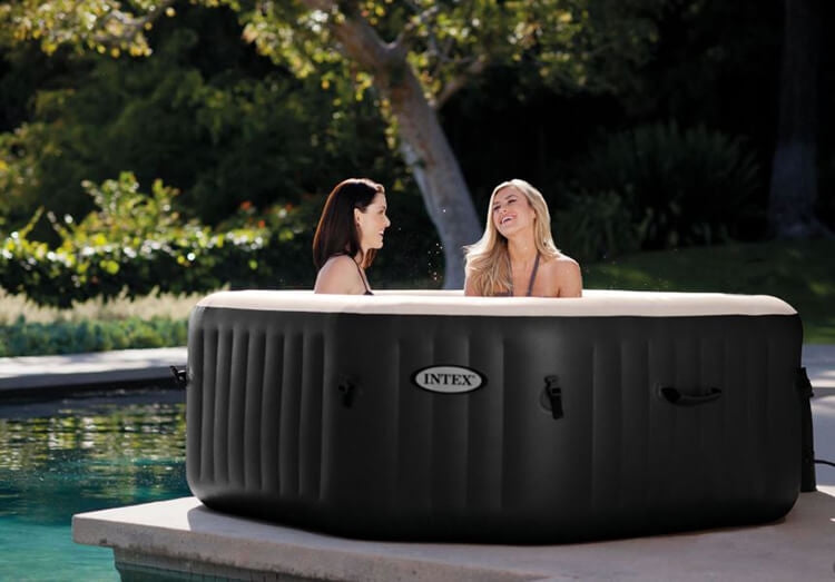 Intex Deluxe Opblaasbare Jacuzzi - Bubbels En Jets