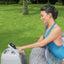 Lay-Z-Spa Honolulu met krachtige AirJet bubbelmassage voor een luxe wellness-ervaring thuis.