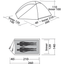 Easy Camp Meteor 200 Tent - Groen