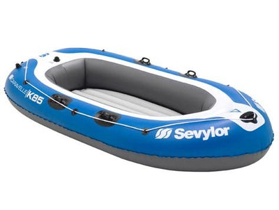 Sevylor Caravelle K85 driepersoons opblaasboot, ideaal voor recreatief varen.