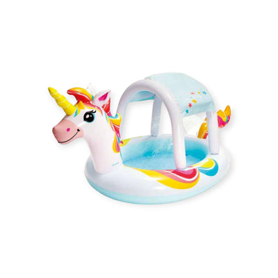 Unicron zwembad met dakje tegen zonlicht voor baby's