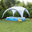 UV-Guard bescherming van de Coleman Event Shelter M partytent, ideaal voor zonnige dagen.