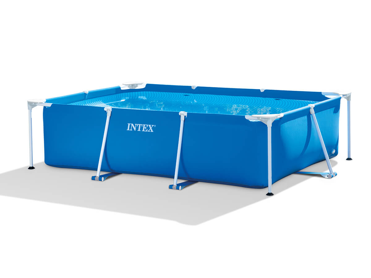 Rechthoekig Intex Zwembad 220 x 150 x 60 cm voor zomers waterplezier